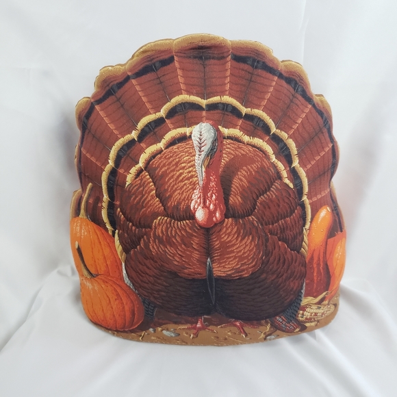 Turkey Pumpkin Door Stopper Display - Picture 1 of 8